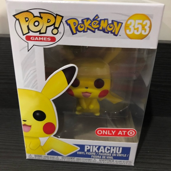 New Funko Pop Target Exclusive Pokemon Pikachu Nwt